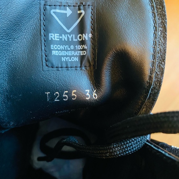 Prada Monolith leather and Re-Nylon boots with pouch - Picture 9 of 9